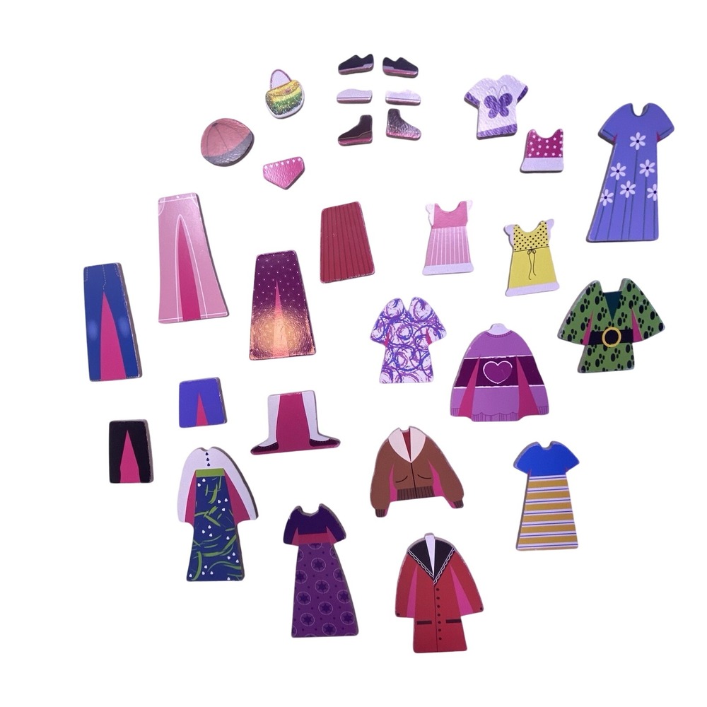 Melissa & Doug Magnetic Girls Dress Up Kids Clothing &‎ Accessories Play Set